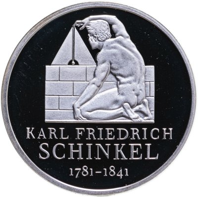 купить Германия 10 евро 2006 "Карл Фридрих Шинкель Немецкий архитектор 250 лет со дня рождения"