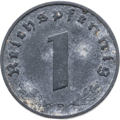 купить Германия, Третий Рейх 1 рейхспфенниг 1942 Е