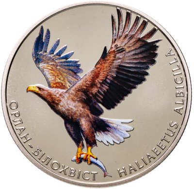 купить Украина 2 гривны 2019 "Орлан-белохвост" в коинкарте