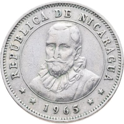 купить Никарагуа 25 сентаво (centavos) 1965