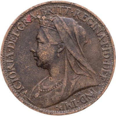 купить Великобритания 1 фартинг (farthing) 1895