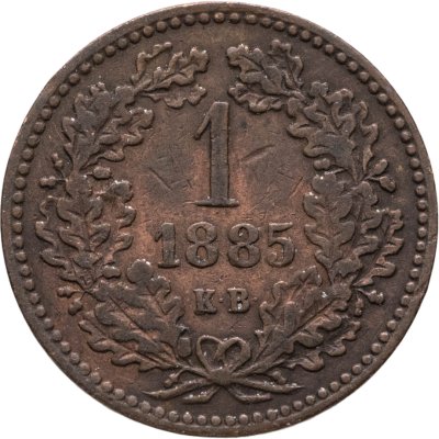 купить Австро-Венгрия 1 крейцер (krajczar) 1885 для Венгрии