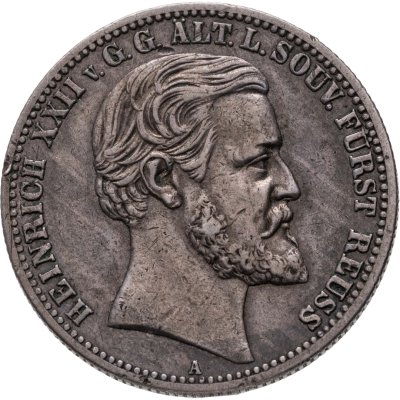 купить Германская Империя, Рейсс-Грейц 2 марки (mark) 1892