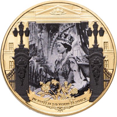 купить Гибралтар 1/2 кроны (crown) 2021 “Жизнь в картинках - Её клятва”