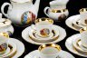 Купить Сервиз чайно-столовый "Мадонна" на 5 персон (35 предметов), фарфор, деколь, золочение, Чехословакия, 1960-1990 гг.