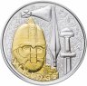 Купить Андорра 10 динар 2008 "Викинги"