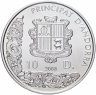 Купить Андорра 10 динар 2008 "Викинги"