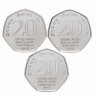 Купить Шри-Ланка набор 3 шт х 20 рупий 2020 - 2021 (2022) юбилейные