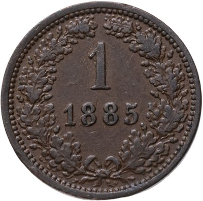 купить Австрия 1 крейцер (kreuzer) 1885