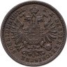 Купить Австрия 1 крейцер (kreuzer) 1885