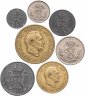 Купить Дания полный набор монет для обращения 1951-1959 (7 шт.)