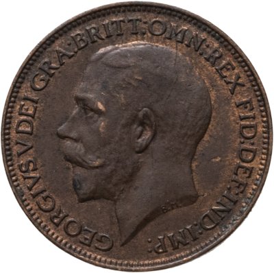 купить Великобритания 1 фартинг (farthing) 1922