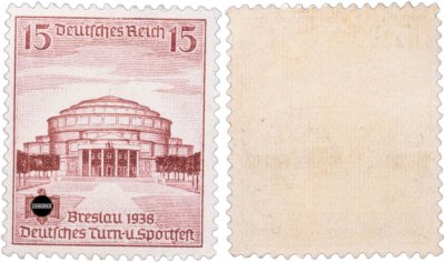 купить Германия, Третий Рейх 15 рейхспфеннигов 1938 "Фестиваль гимнастики и спорта в Бреслау"