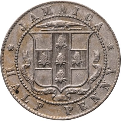 купить Ямайка 1/2 пенни (penny) 1918