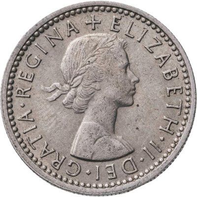 купить Великобритания 6 пенсов (pence) 1958