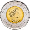 Купить Канада 2 доллара 2019 "75 лет высадке союзников в Нормандии (D-Day)"