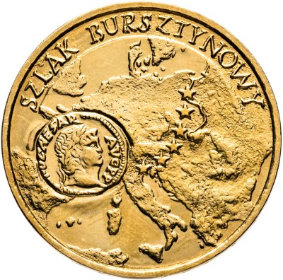 купить Польша 2 злотых 2001 "Янтарный путь"