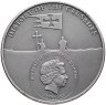 Купить Острова Кука 5 долларов 2016 "Девятый крестовый поход", с сертификатом