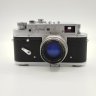 Купить Фотоаппарат "Зоркий-4" с объективом "Юпитер-8", в оригинальном кофре, металл, пластик, стекло, кожа, Красногорский механический завод (КМЗ), СССР, 1956-1973 гг.