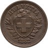 Купить Швейцария 1 раппен (rappen) 1882