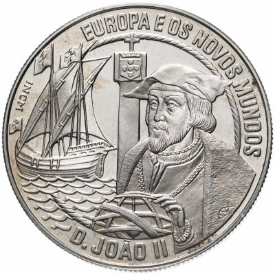 купить Португалия 2 1/2 Экю 1992 год Король Жуан II Европа и новые миры