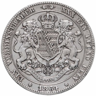 купить Саксония 1 талер 1864