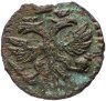 Купить полушка 1720 года без букв, год смешанный "17K"