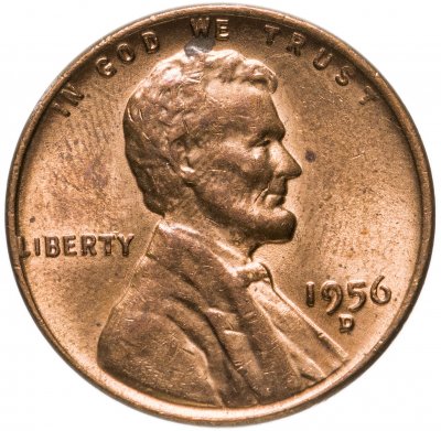 купить США 1 цент 1956 D