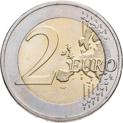 купить Германия 2 евро 2012 F "10 лет евро"