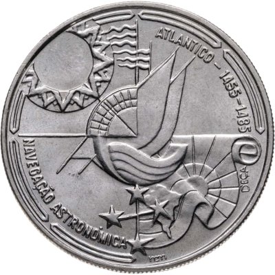 купить Португалия 100 эскудо (escudos) 1990 Золотой век открытий - Астронавигация