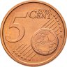 Купить Ватикан  5 центов (cents) 2002 "Портрет Папы Иоана Павла II"