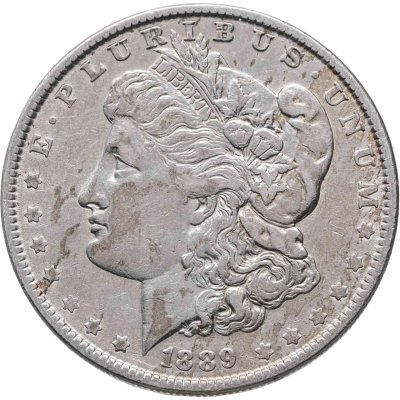 купить США 1 доллар (dollar) 1889 "Доллар Моргана", без отметки монетного двора