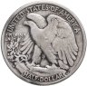 Купить США 50 центов (1/2 доллара, half dollar) 1943 Walking Liberty Half Dollar, без отметки монетного двора