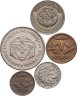Купить Колумбия набор монет 1-50 сентаво 1962-1966 (5 шт)