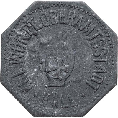 купить Германия "Швебиш-Халль" 10 пфеннигов 1919 нотгельд