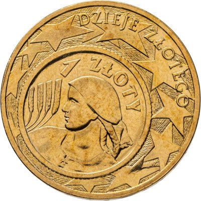 купить Польша 2 злотых 2004 "История польского злотого - 1 злотый 1924"