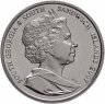 Купить Южная Георгия и Южные Сандвичевы острова 2 фунта (pounds) 2007 "Елизавета II"