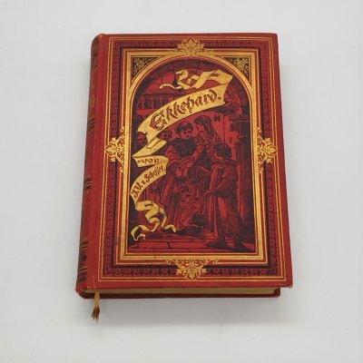 купить Шеффель Ж.В. "Эккехард" (Scheffel J.V. "Ekkehard"), на немецком языке, бумага, печать, коленкор, тиснение, золочение, Германия, 1913 г.