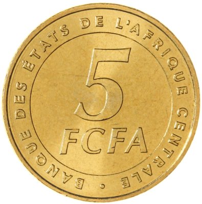 купить Центральная Африка (BEAC) 5 франков (francs) 2006