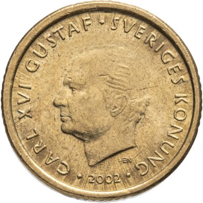 купить Швеция 10 крон 2002