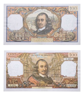 купить Франция 100 франков 1970