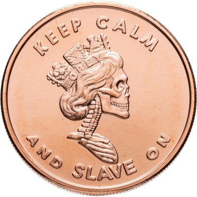купить США 2017 "Keep Calm and Slave On"