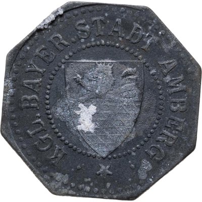 купить Германия (нотгельды) 10 пфеннигов 1917 "Город Амбер"