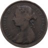 Купить Великобритания 1/2 пенни (penny) 1891