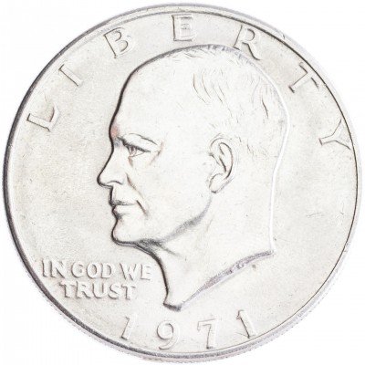 купить США 1 доллар 1971 Эйзенхауэр, двор P