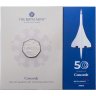 Купить Великобритания 50 пенсов 2025 "Самолет Конкорд" в буклете