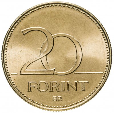 купить Венгрия 20 форинтов (forint) 1995