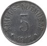 Купить Германия, Чам 5 пфеннигов 1917