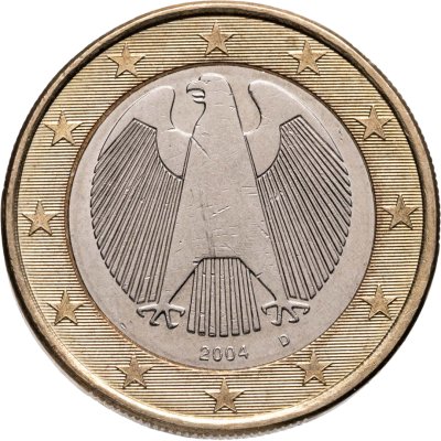 купить Германия 1 евро 2004 D