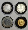 Купить Капсулы для монет 15, 18, 22, 25, 27 и 30 мм универсальные 100 штук в пластиковом боксе